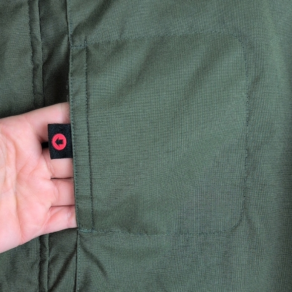 Nike Green Windbreaker Lightweight Field Jacket - Picture 5 of 10